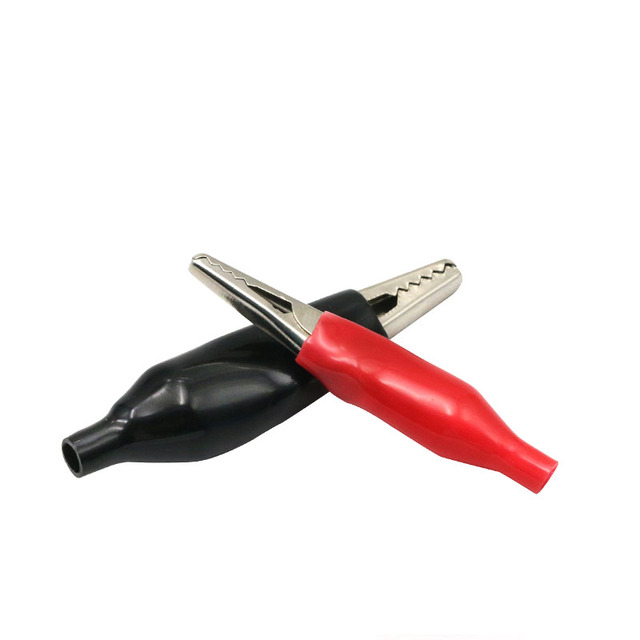 SAYTL DC Power Supply Alligator Clips Test Lead Cable Wire Banana Plugs