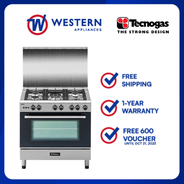 Tecnogas TFG9050CRVSSC 90cm Gas Range Lazada PH