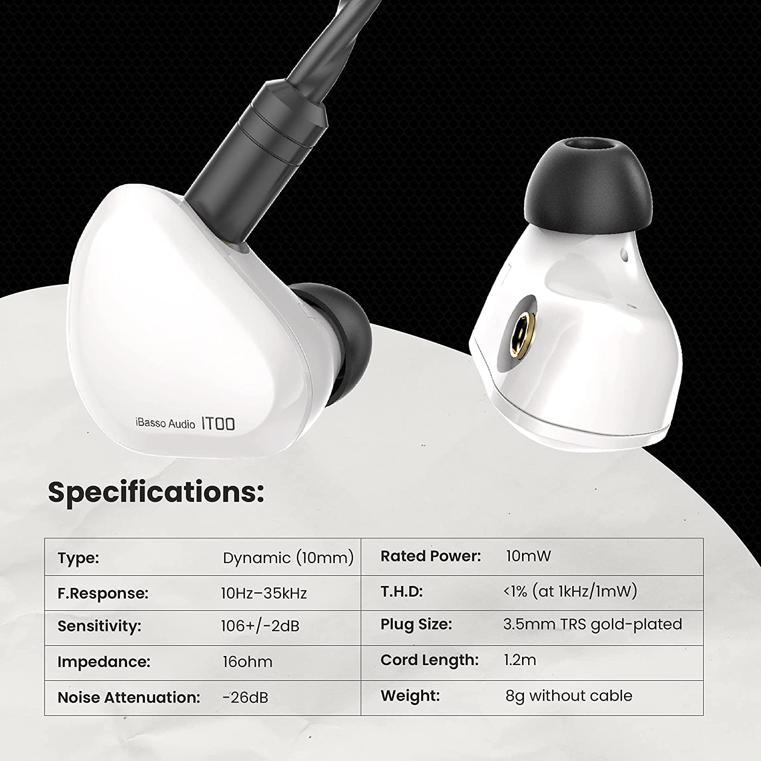 iBasso IT00 Hifi Dynamic In Ear Monitors Lazada PH