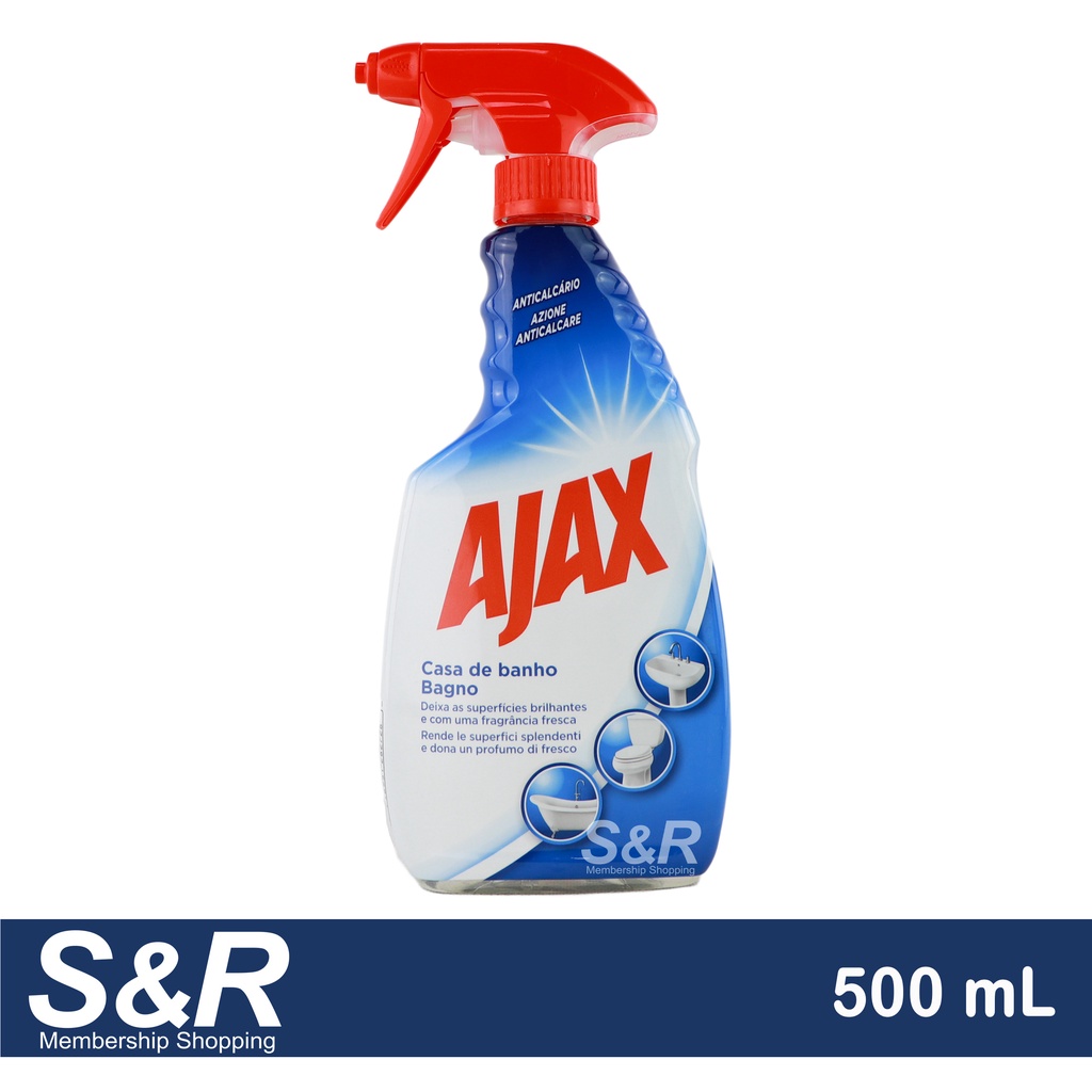 Ajax Bathroom Household Cleaner Spray 500mL Lazada PH