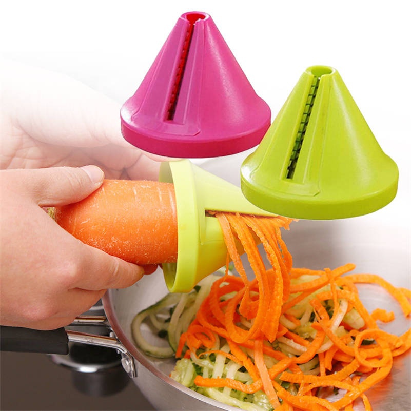 Vegetable Fruit Multifunction Spiral Shredder Peeler Manual Potato