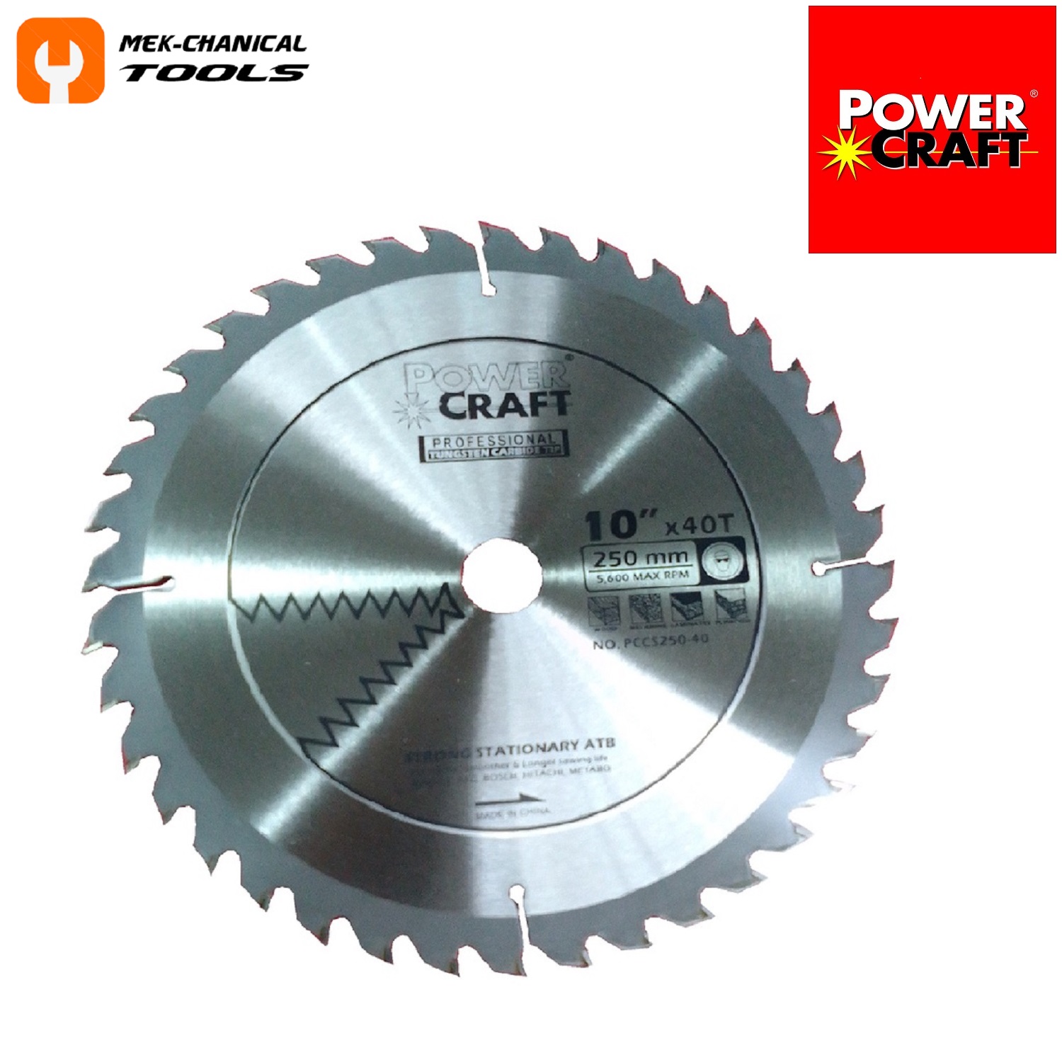 Powercraft Circular Saw Blade 10x40T 