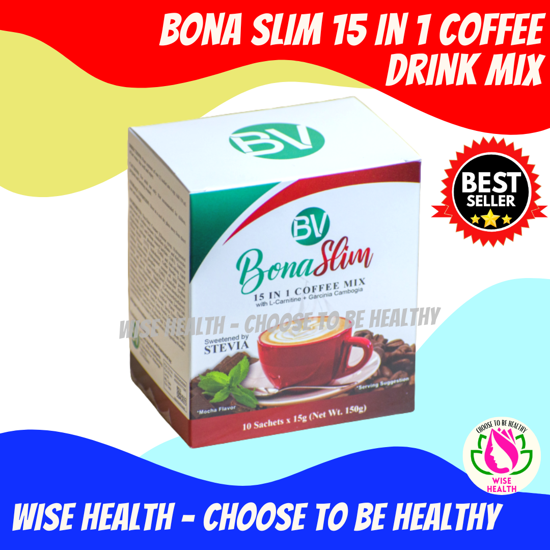 Bona Slim 15 in 1 COFFEE Mix with LCarnitine + Garcinia Cambogia (1