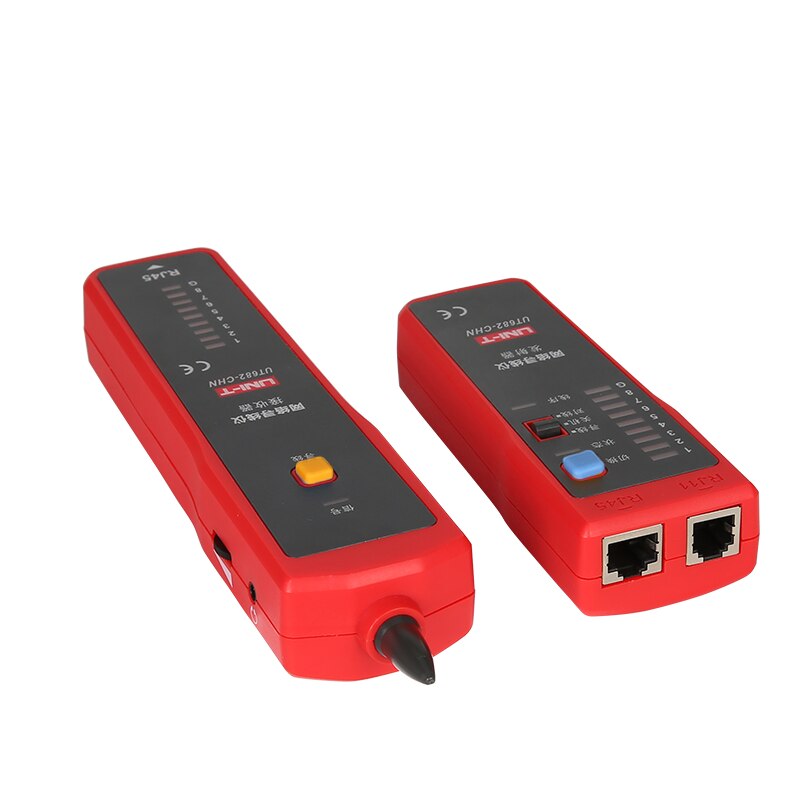 UNI-T UT682 Wire Tracker Toner Probe Telephone Line Network Cable Ethernet  LAN Tester Calibration Detector Line Finder