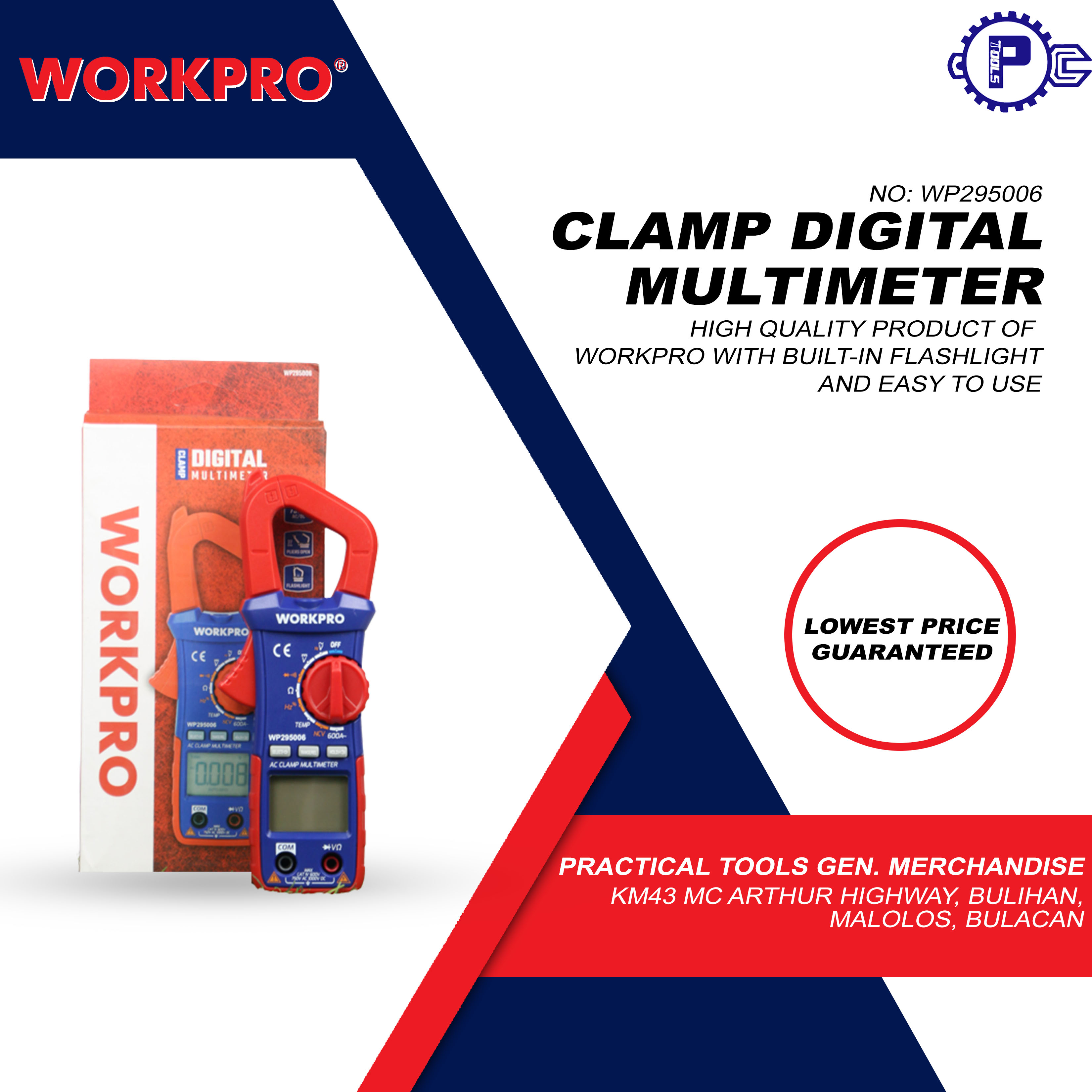 WORKPRO DIGITAL MULTIMETERS Lazada PH