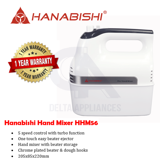 Hanabishi HHM 56 Hand Mixer Lazada PH