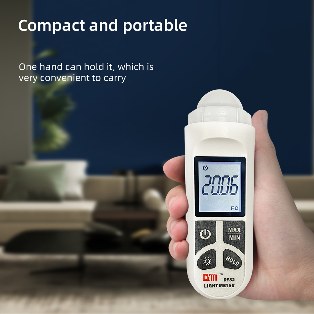 Digital Lux Meter High Precision Lumen Tester Luminance Meter