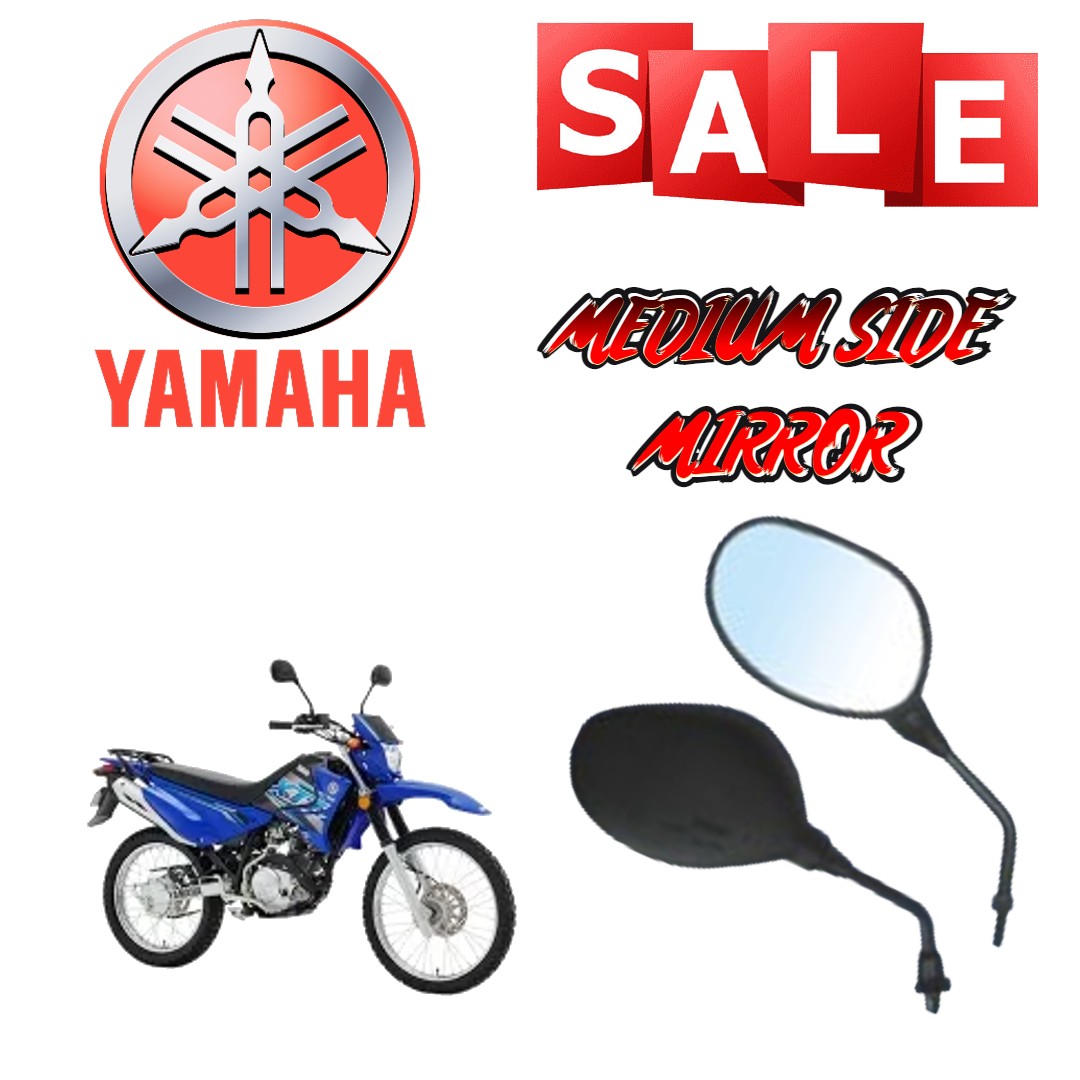 YAMAHA XTZ 125 MEDIUM SIDE MIRROR UNIVERSAL Lazada PH