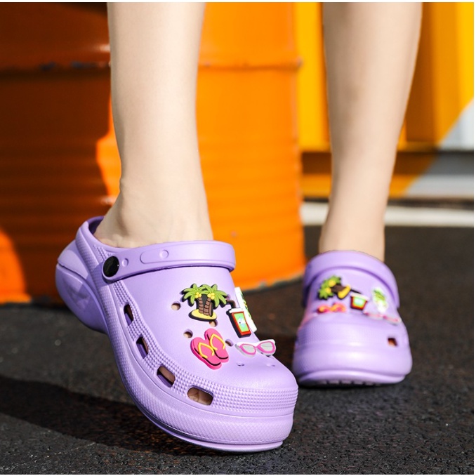 crocs bae clog lavender