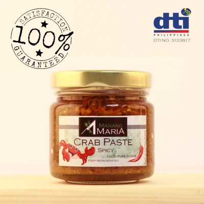 Manang Maria Famous Crab Paste Spicy 100% Pure Aligue small