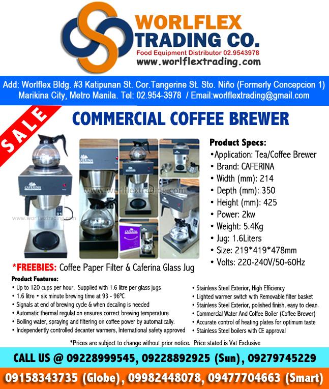 CAFERINA Coffe Brewer / Commercial Coffee Brewer CAFERINA Lazada PH