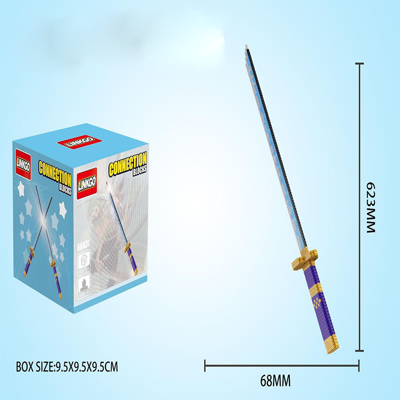 Sandai Kitetsu Cursed Sword and Stand Building Blocks – Youeni