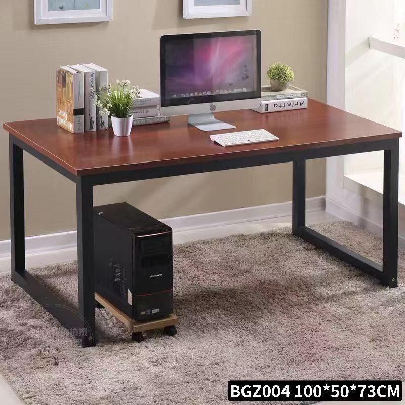 Office desk 1.6CM thick solid wood computer desk durable desktop Desks