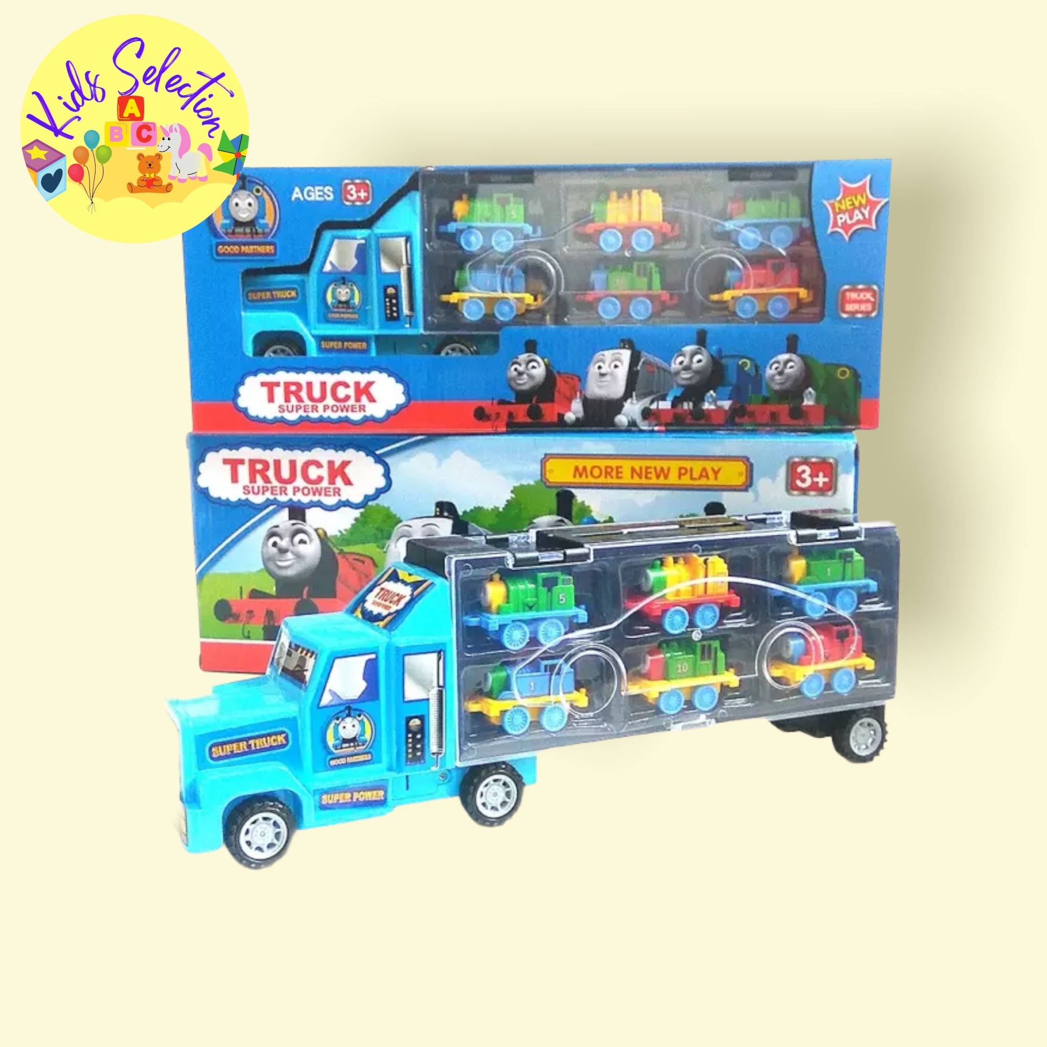 Thomas and Friends and Cars Cars Portable Mobile Garage Truck with 6