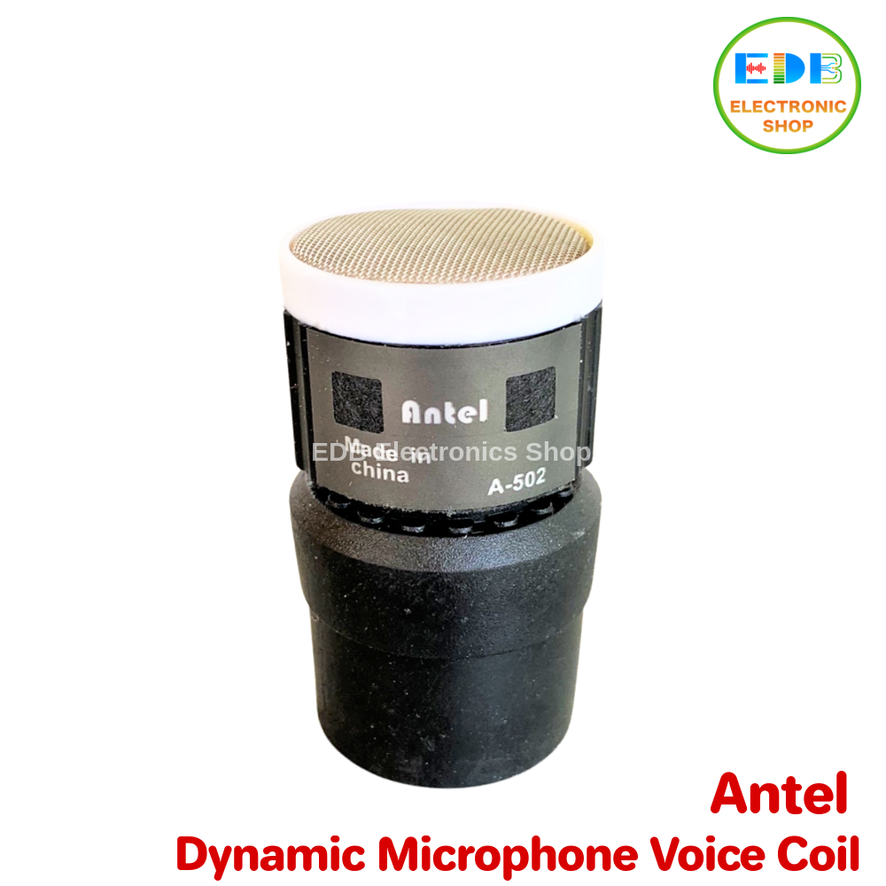 Antel Dynamic Microphone Voice Coil 500 ohms impedance A502 Mic Coil