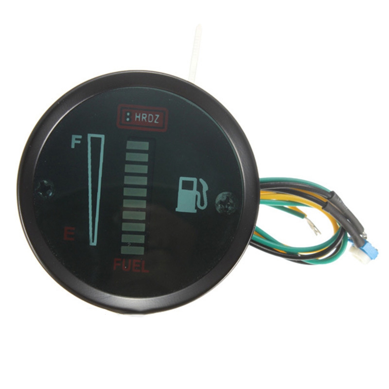Universal Car Motor 52mm Fuel Meter LED Digital Display 12V Digital