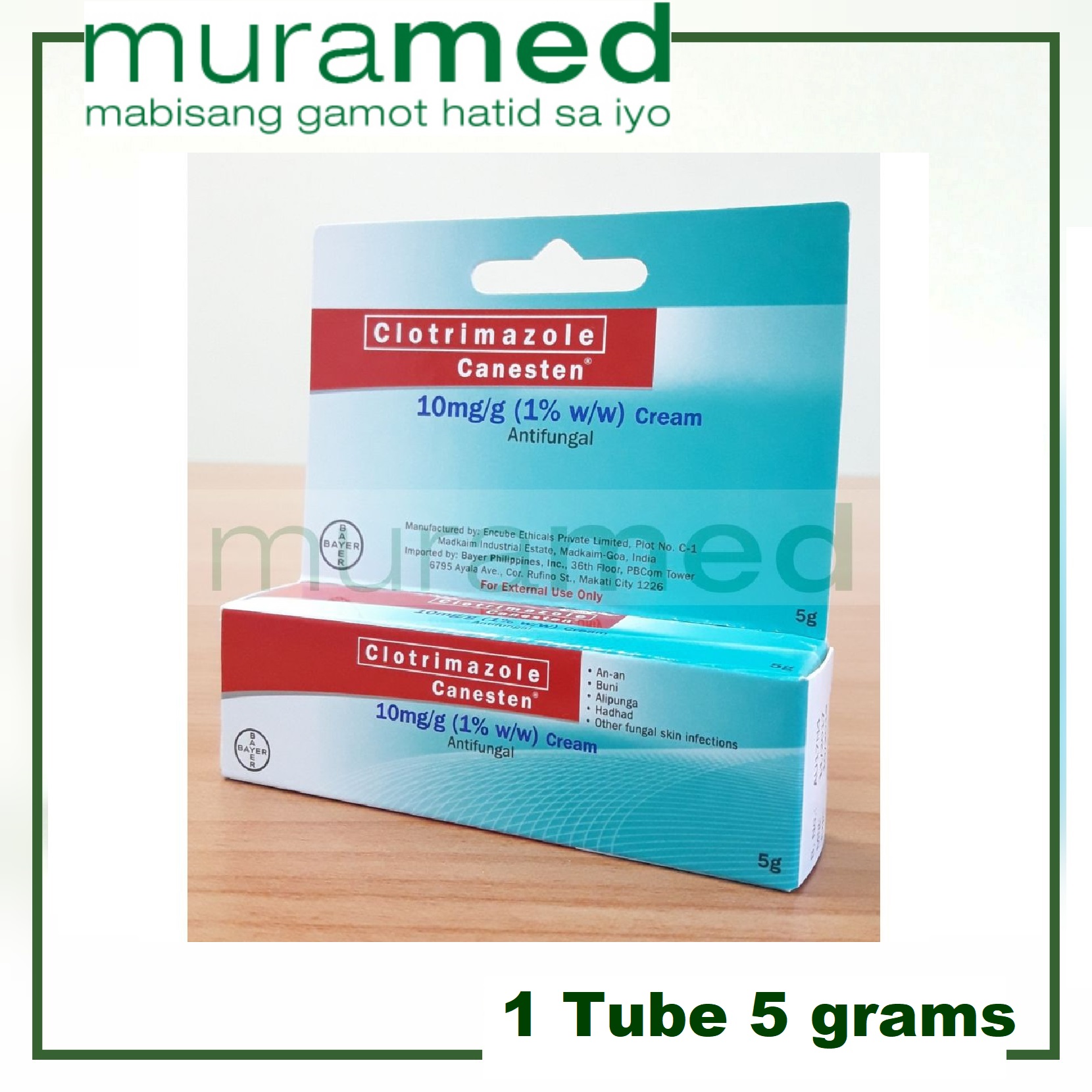 Canesten Cream 1 5 g Lazada PH