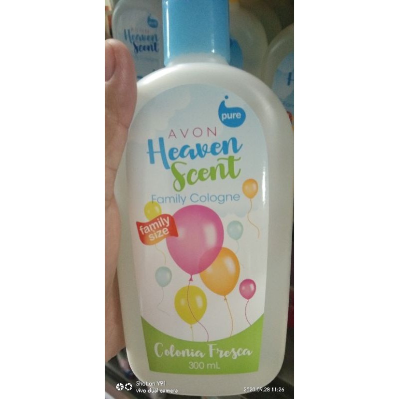 Avon Heaven Scent Colonia Fresca Family Cologne 300ml   Family Size 