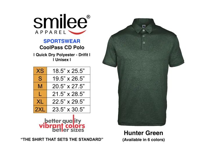 hunter green dri fit shirt