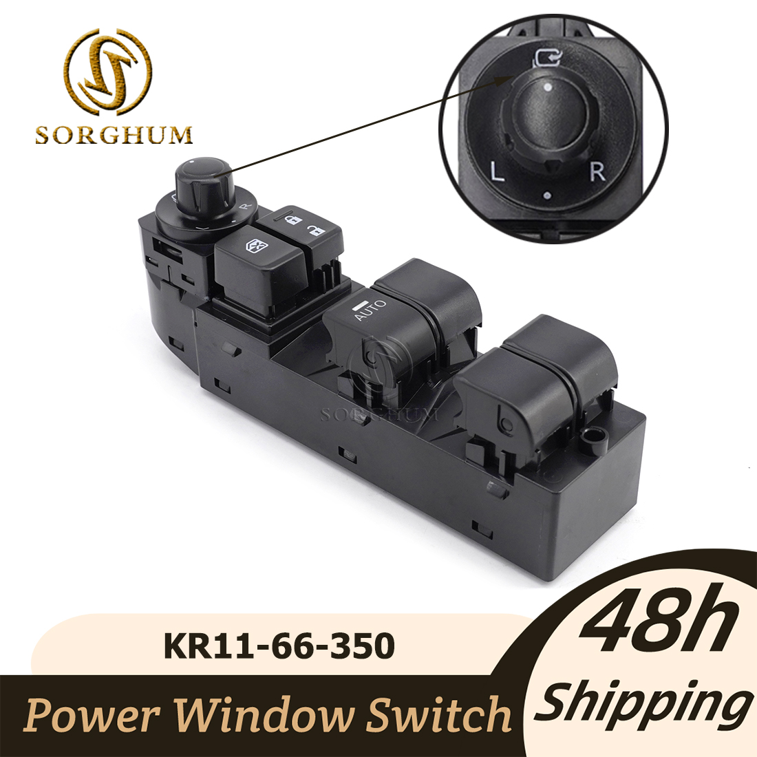 NEW KR1166350 KD3566350 Master Power Window Switch Mirror