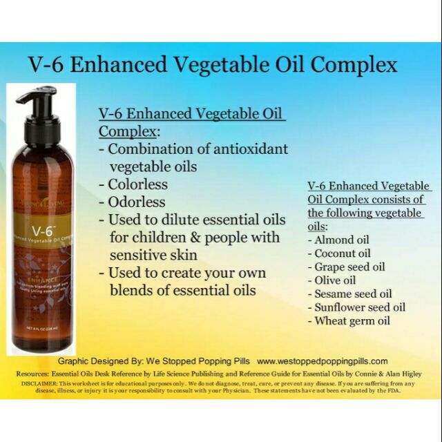 Young Living V 6 Vegetable Carrier Oil Complex 8oz Lazada Ph