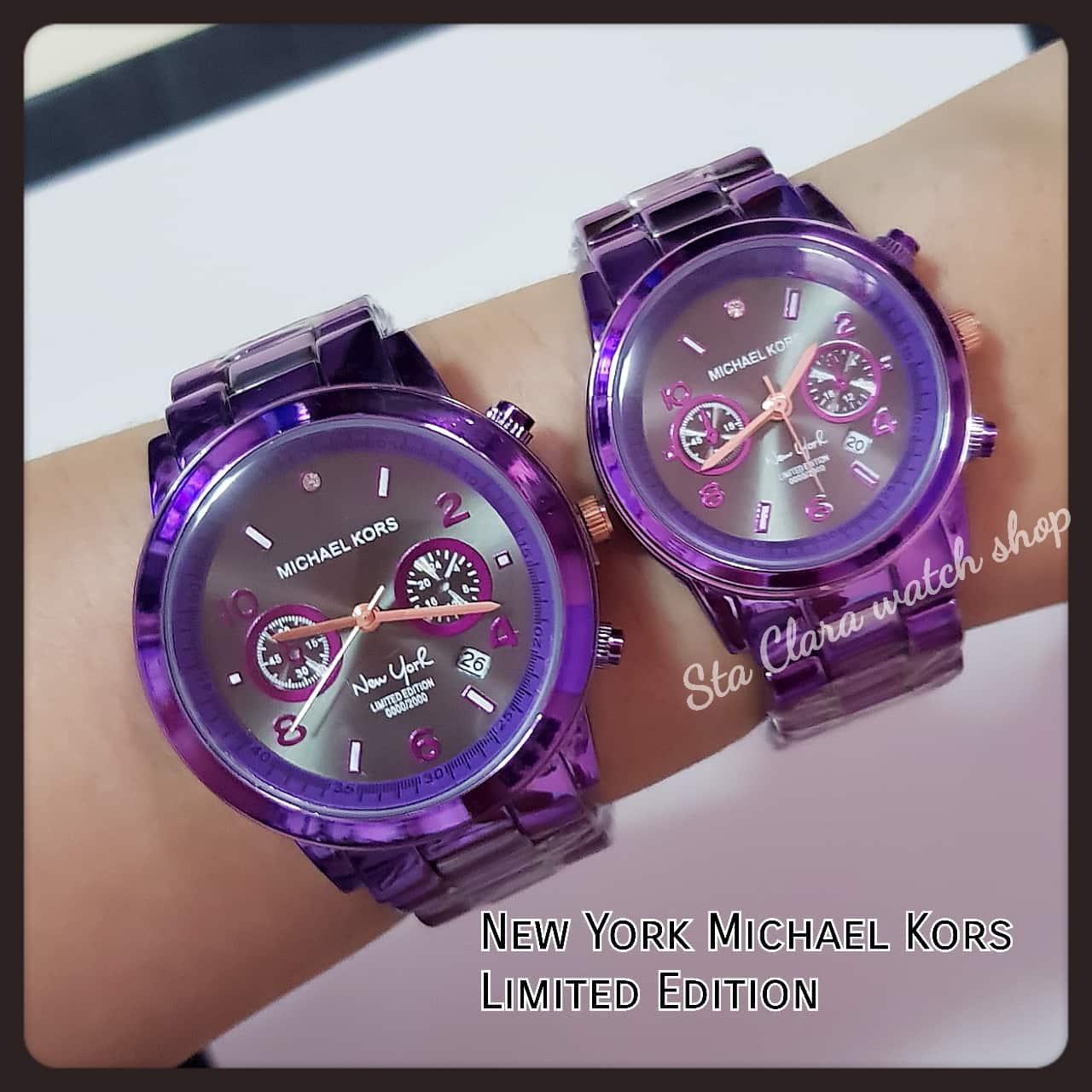 michael kors purple watch