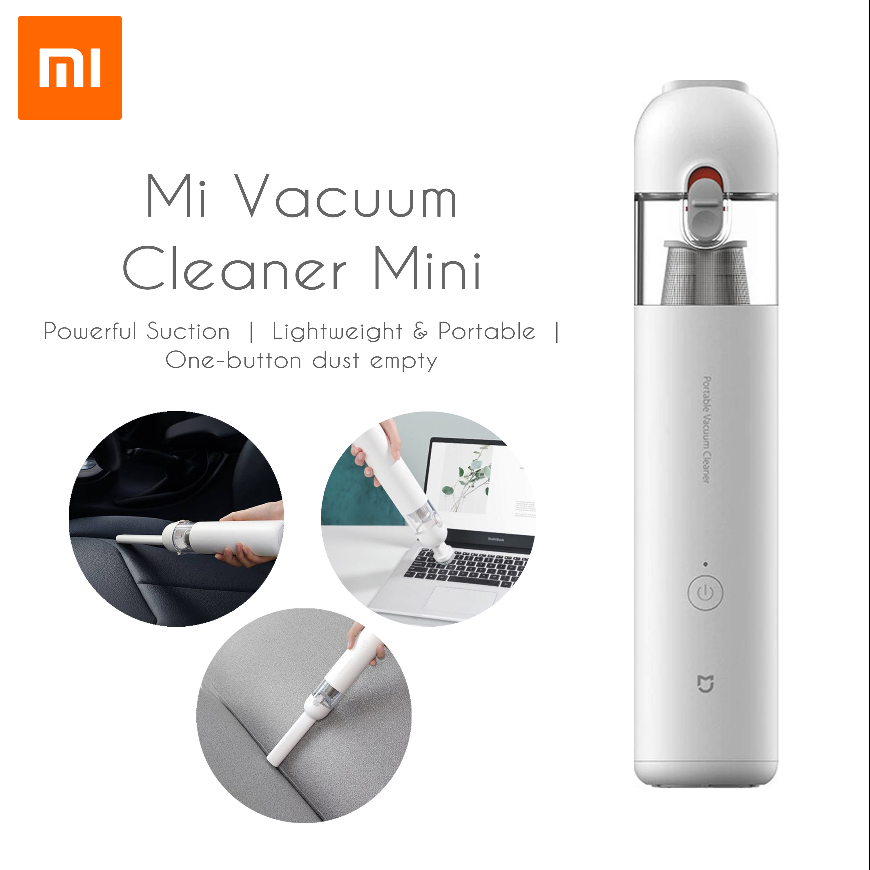 Пылесос ручной аккумуляторный Mi Vacuum Cleaner mini купить в Калининграде  — Mi-life