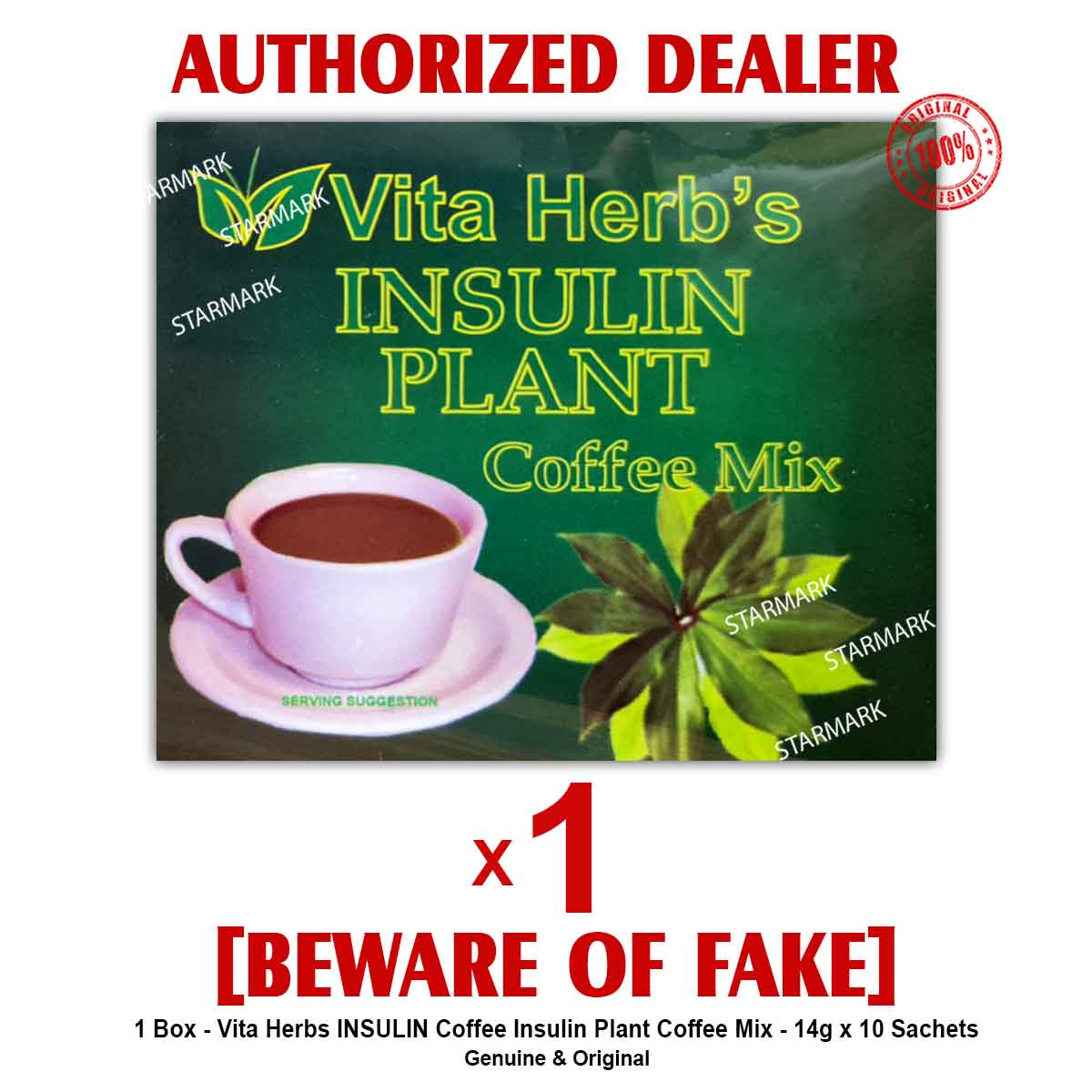 Vita Herbs Insulin Plant Coffee Mix Vitaherbs Vita Herb Vita Herbs