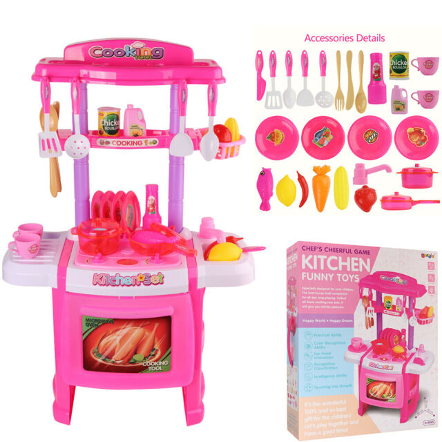 toy kitchen set with sounds