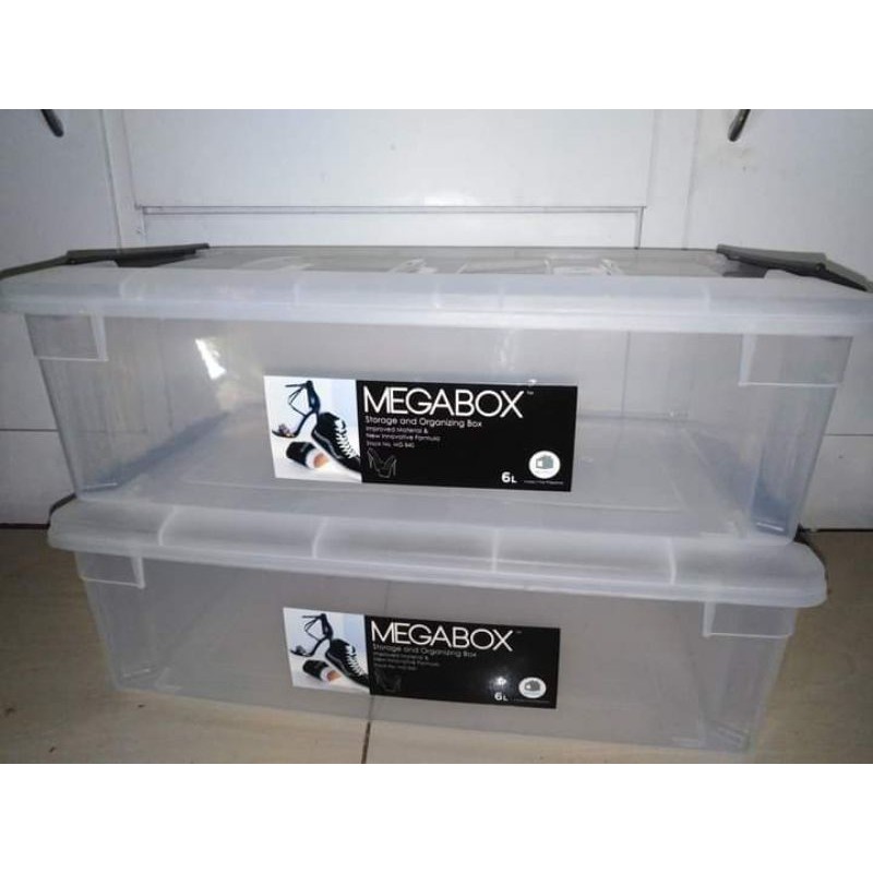 megabox storage box 6L durable | Lazada PH