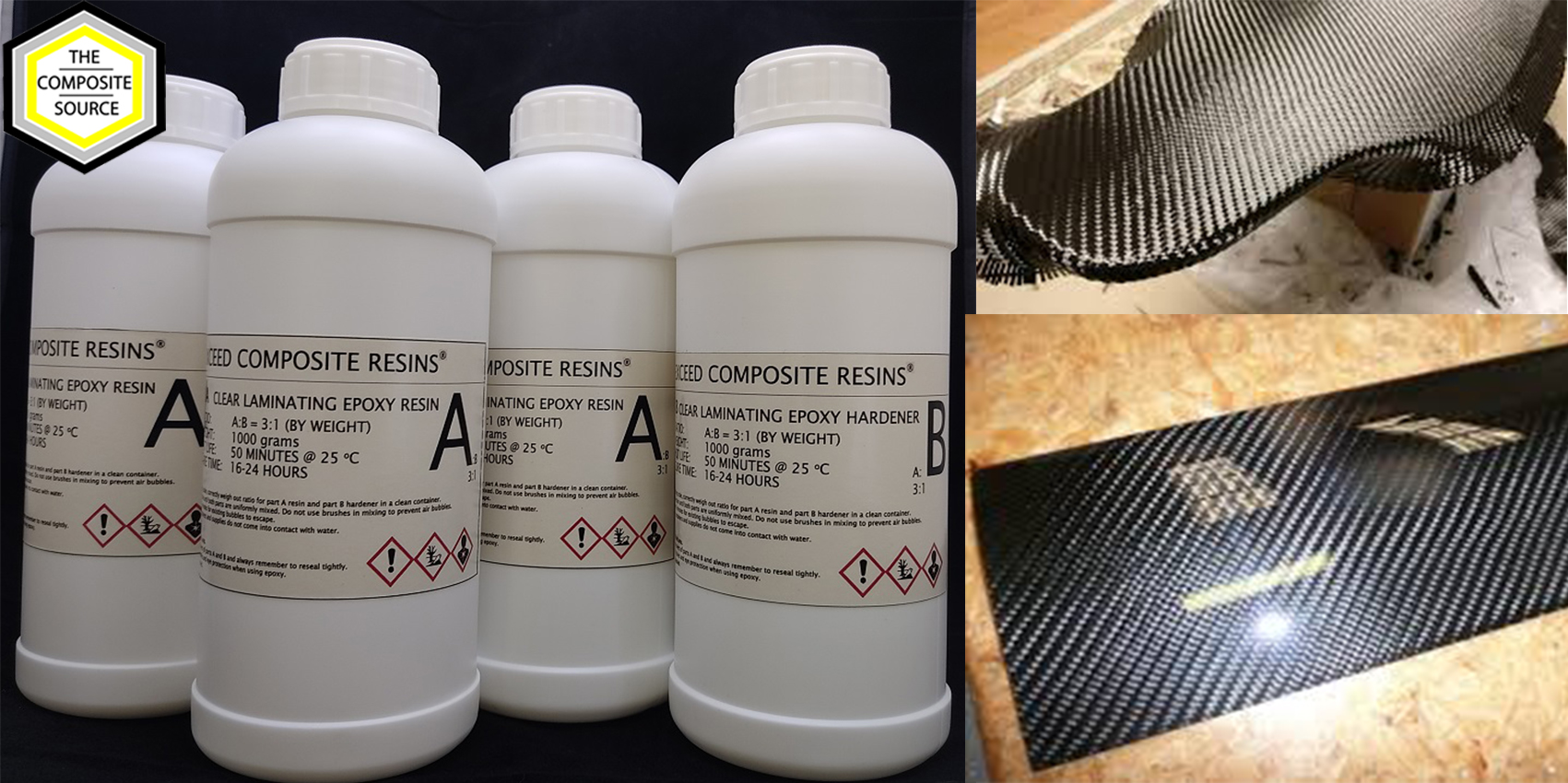 Exceed Composites Clear Laminating Epoxy Resin 4KG Kit for Carbon Fiber Skinning Lazada PH