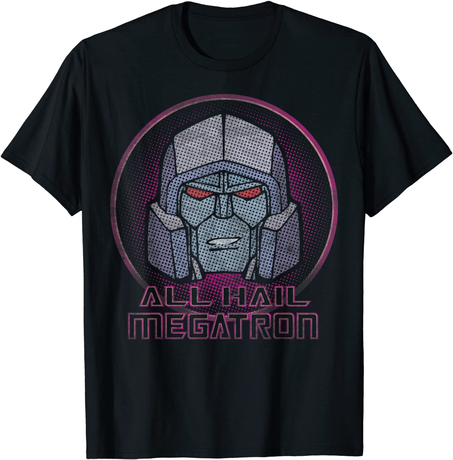 Transformers All Hail Megatron Portrait Cotton T-shirt for Men and ...