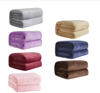Blanket Microfiber Blanket Plain Color Microfiber Blanket Sale Sale Sale {Size: Double[150CM] and Queen[180CM]}