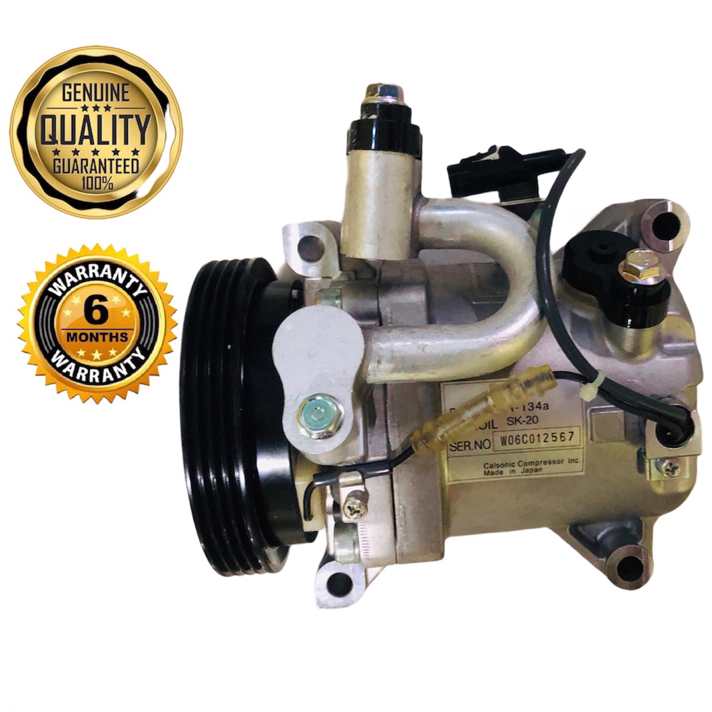 Suzuki Swift Seiko Seiki Compressor Car aircon parts supplies warranty  original | Lazada PH