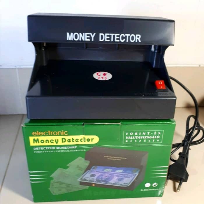 Money Detector Checker Fake Money Detector, Electronic UV Light Money