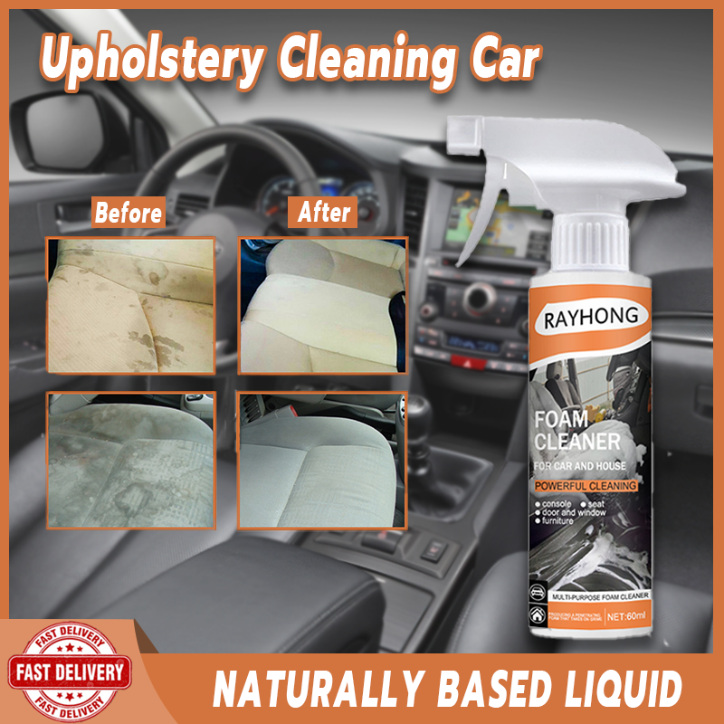 100ml Car Interior Cleaning Car Seat Cleaner Waterless Foam Cleaner Car Wash  Liquid | Discounts For Everyone | Temu