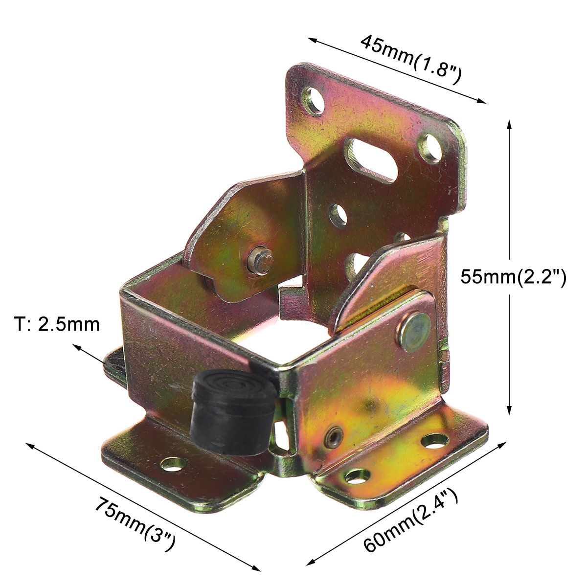 Folds 90 Degrees Extended Hinges Table Leg Supports With AutoLocking