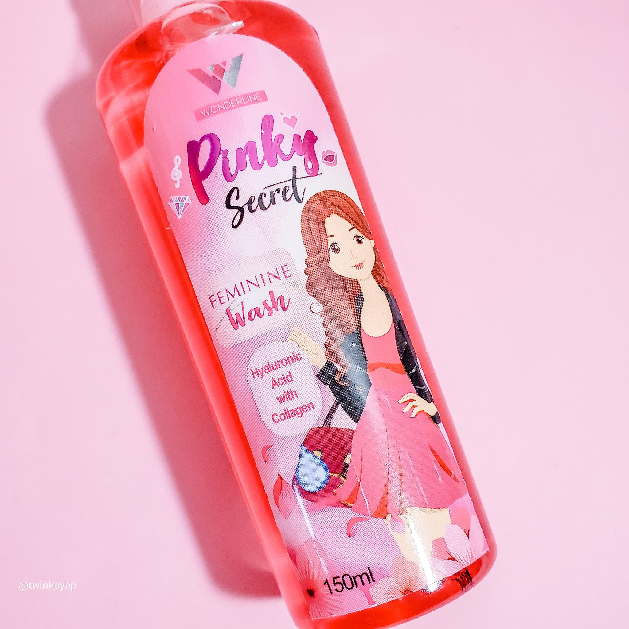 Original Pinky Secret Feminine Wash 150ml Anti Bacterial, Kills Bad