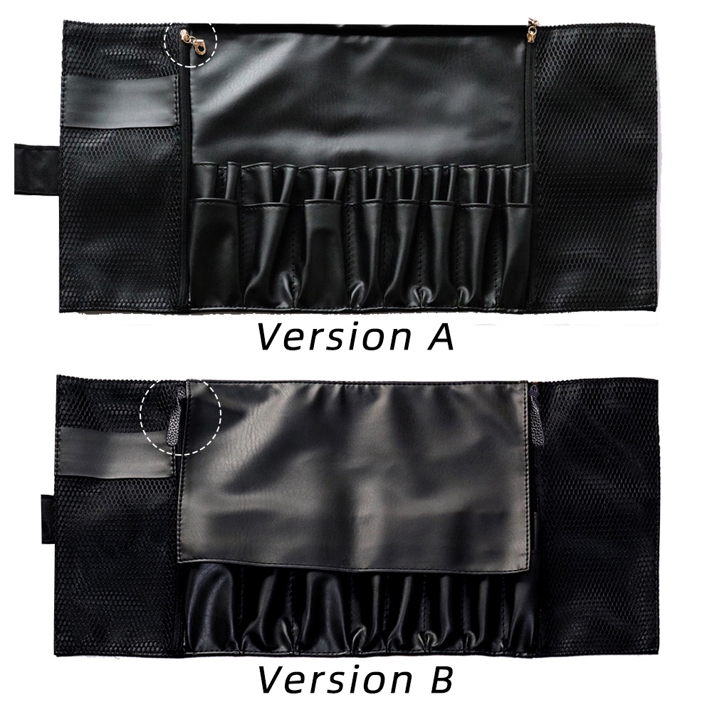 OVW 24 Pockets Fashional Makeup Brush Tool Black Multi-function Makeup Brushes Bag Professional Cosmetic Tools Storage Holder Fashional 16C