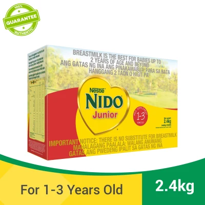 Nido® Junior Powdered Milk Drink For Children 1-3 Years Old 2.4kg