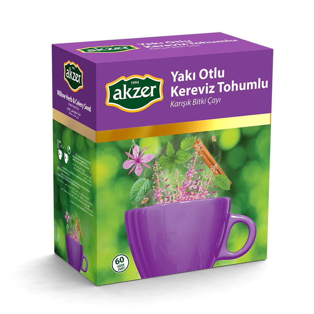 Akzer Willow Herb Celery Seed Mixed Herbal Tea Lazada PH