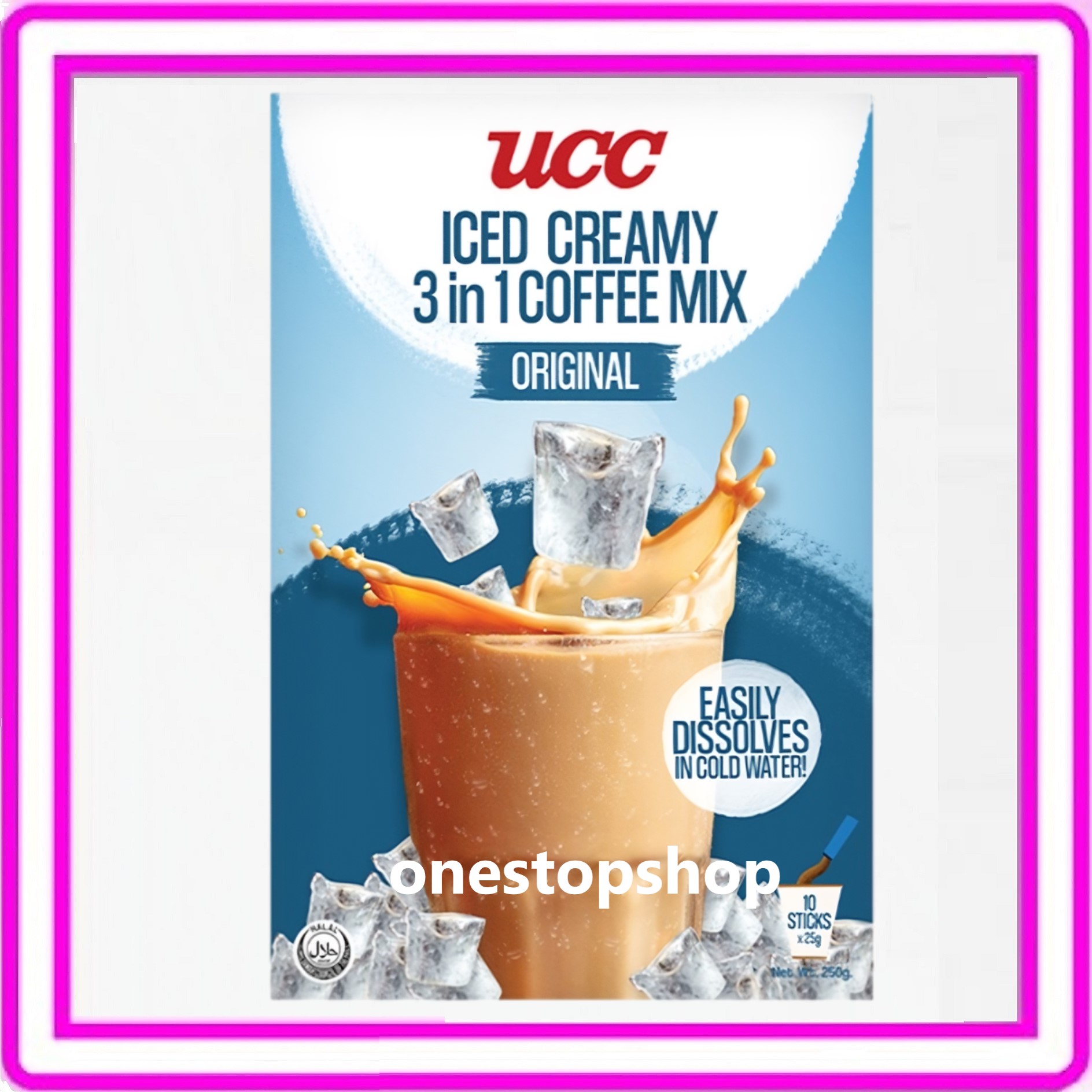 UCC Iced Creamy 3in1 Coffee Mix 10 x 25g Lazada PH