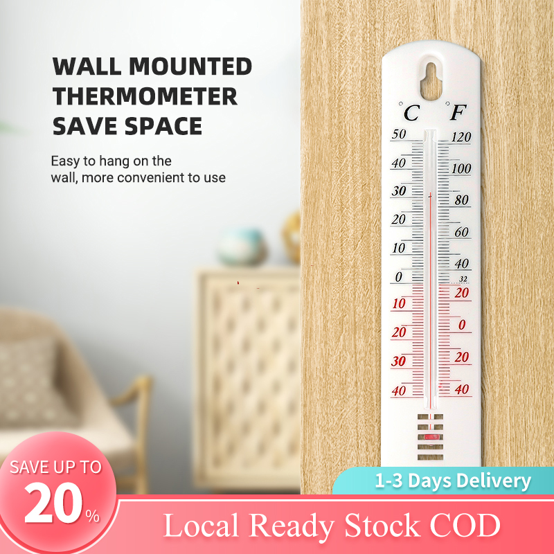 Wall Hang Thermometers For Indoor Outdoor Temperature Greenhouse Office  Room Household Accurate Thermometers Measurement Device
