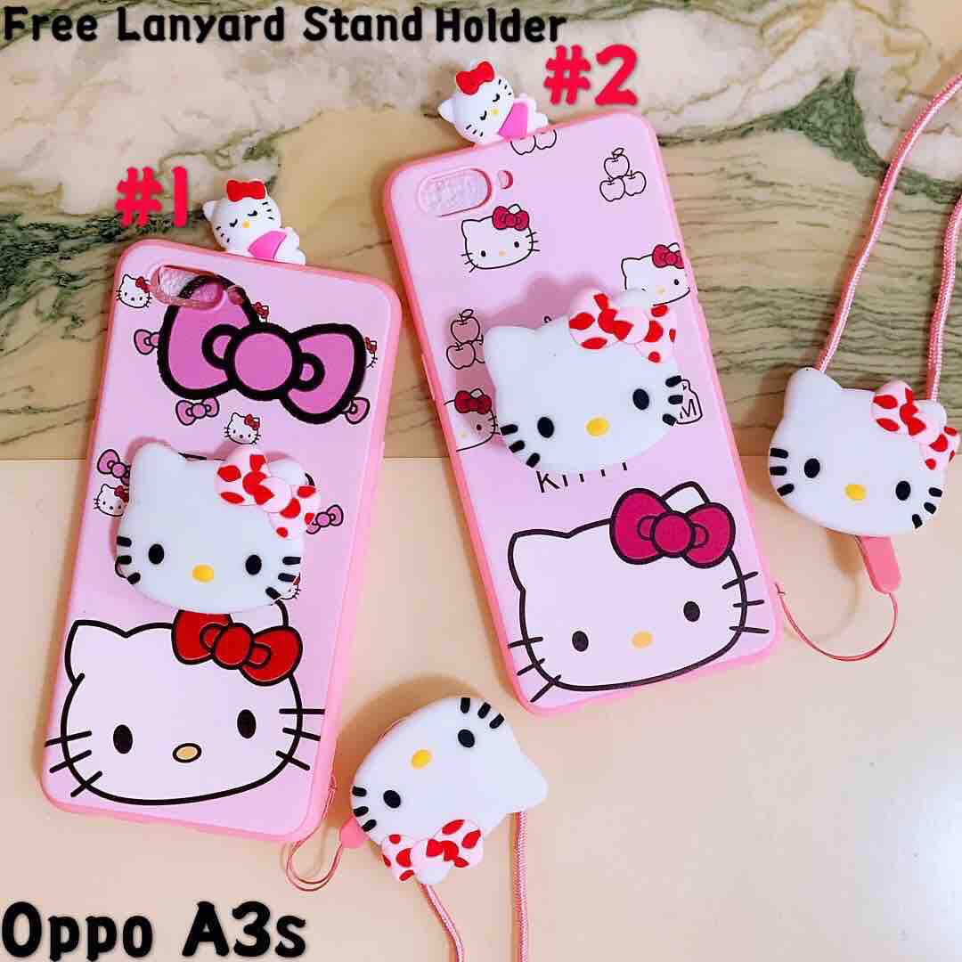 oppo a3s kitty back cover