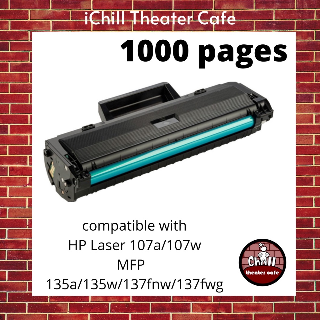 W1107A Compatible Laser Toner Cartridge Printers: HP 107a/107w / MFP 135a/135w/137fnw/137fwg | Lazada PH