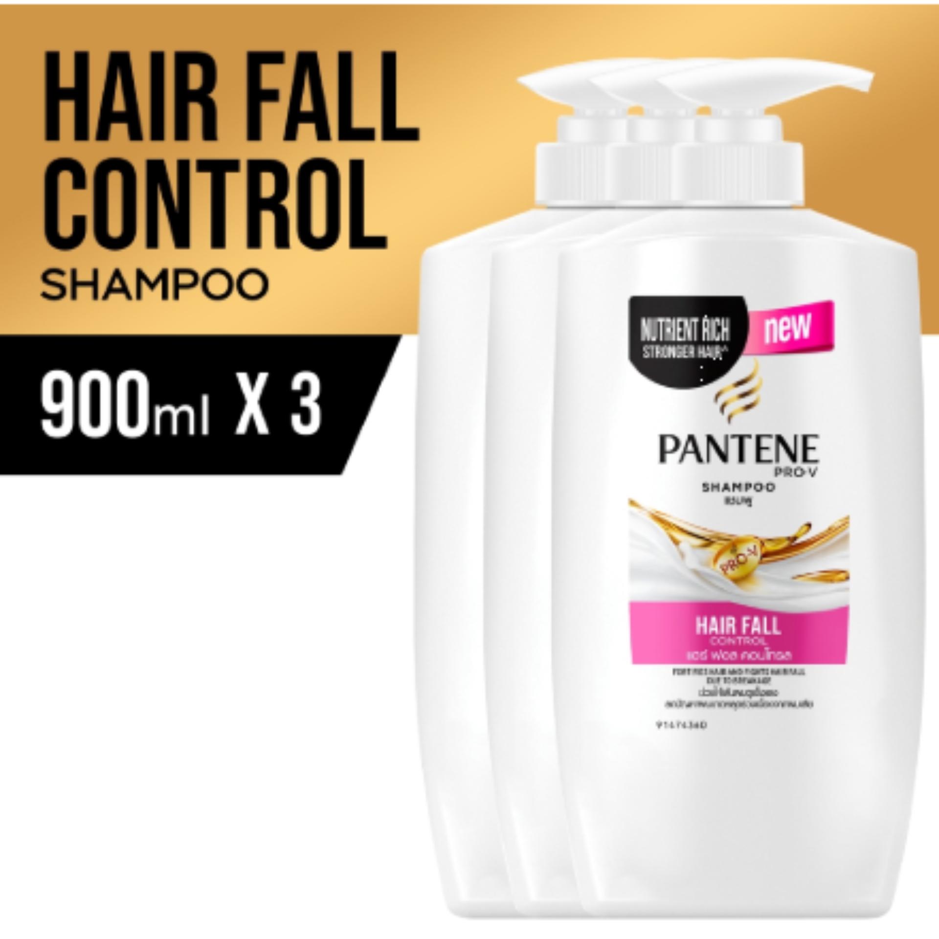 [BUY 3 @ 30% OFF!] Pantene Hair Fall Control Pro Vitamin Shampoo 900mL