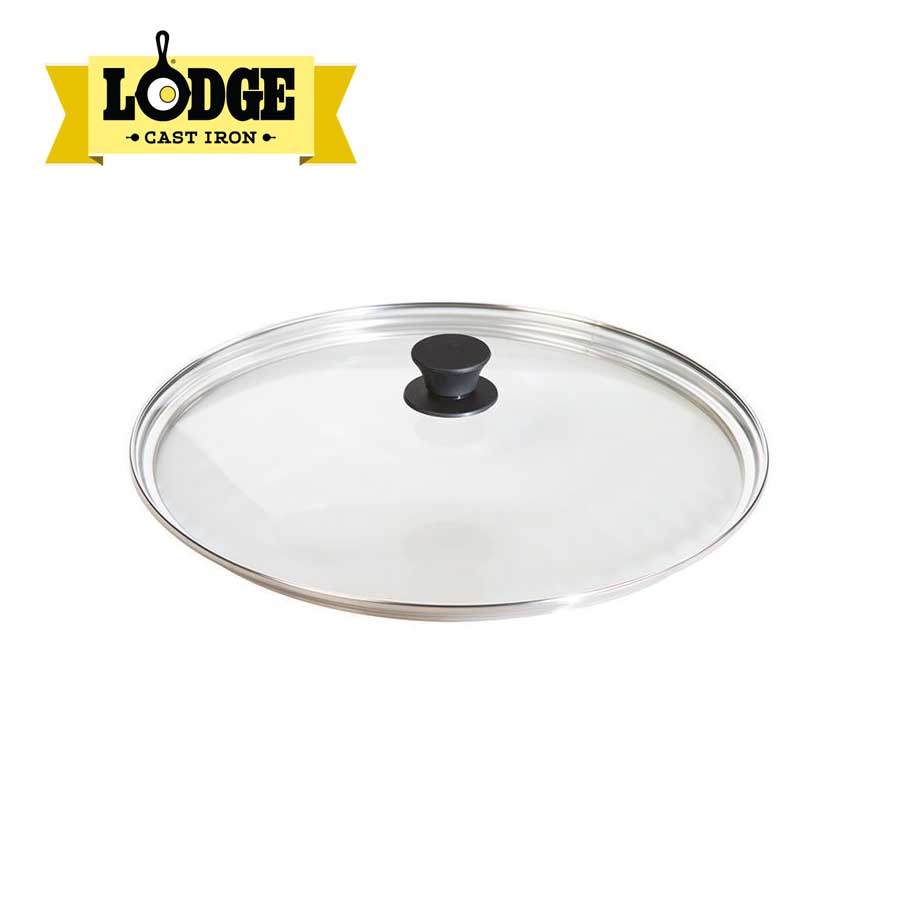 Lodge 10.25 Inch Tempered Glass Lid To Fit 10.25 Cast Iron Skillets