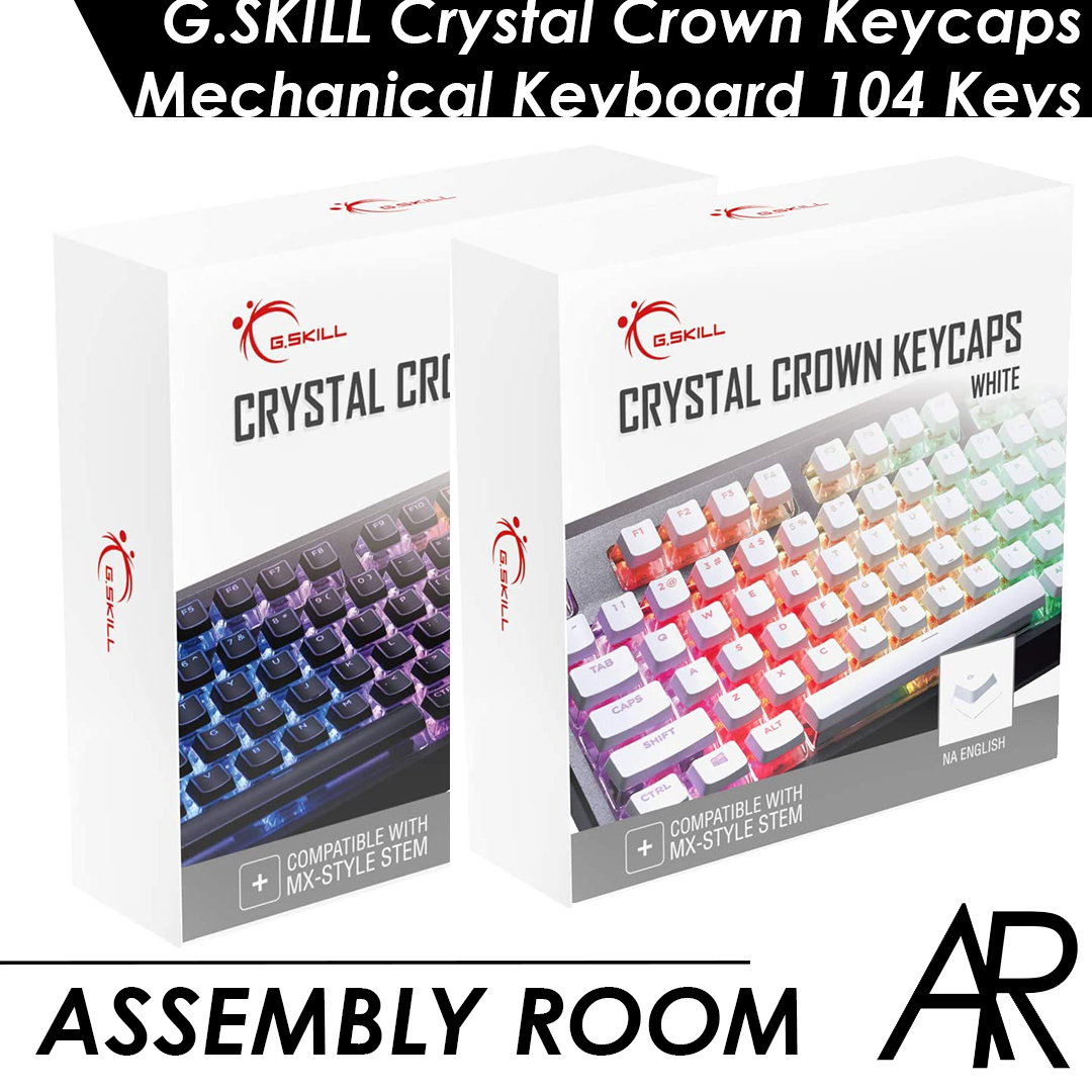 GSkill Crystal Crown Keycaps - Keycap Set Transparent Layer for