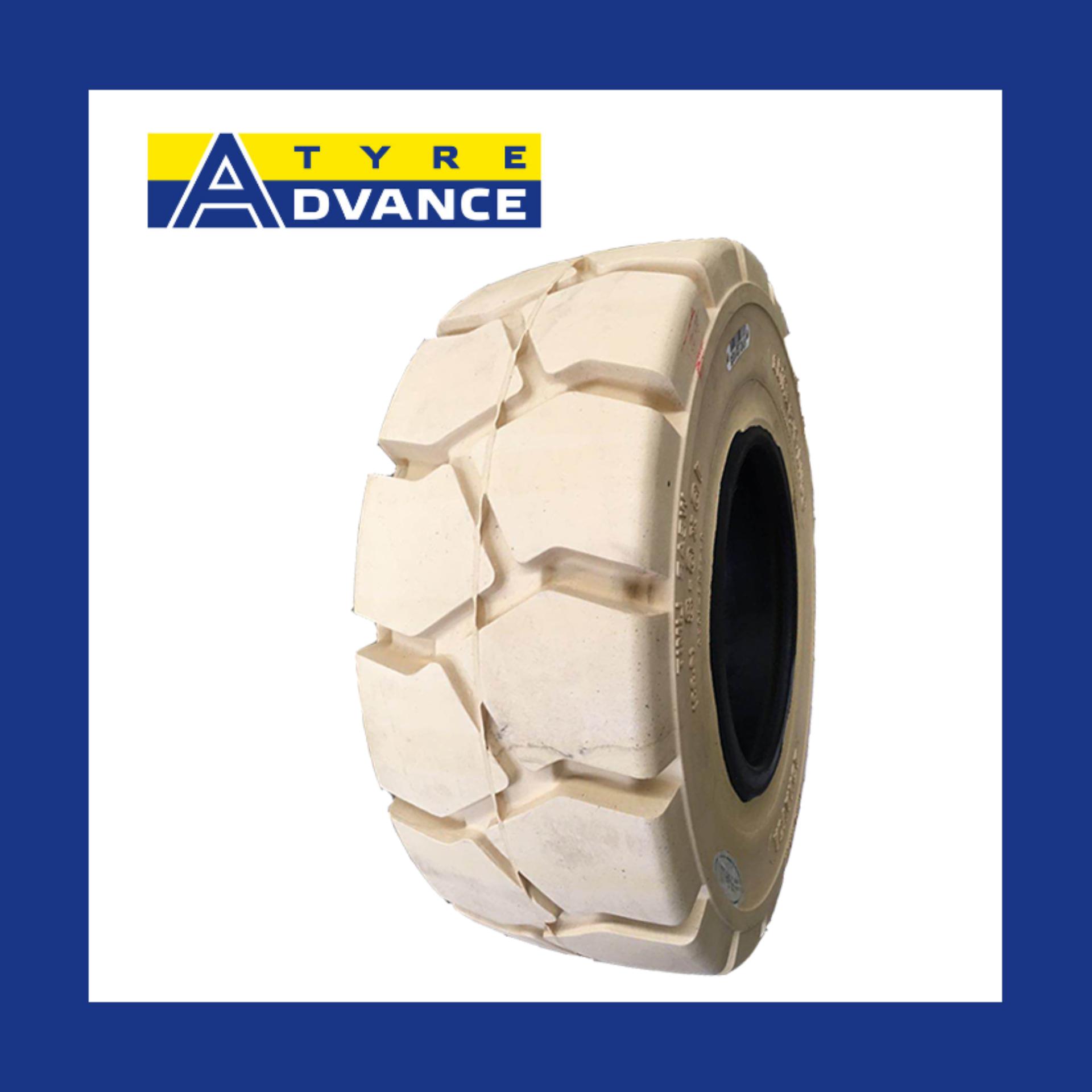 Advance 21X89/6.00 OB503 WHITE NONMARKING Forklift Tires Solid 21x89
