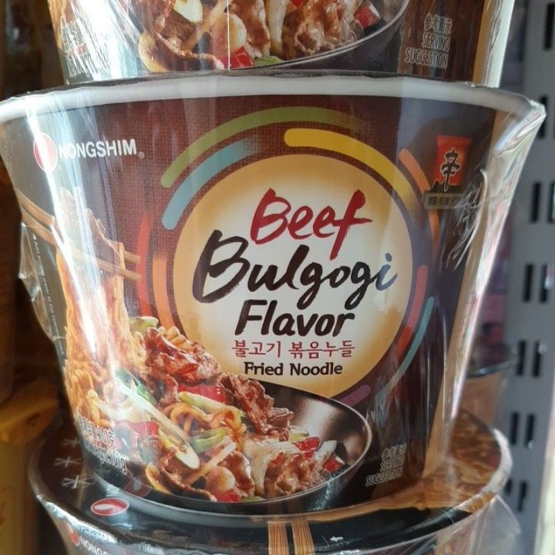 Nongshim Beef Bulgogi Stir Fry / Hot Pot Ramen Lazada PH